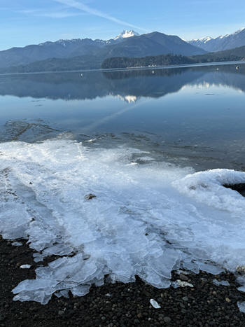 Hood Canal's Misery Point in Winter